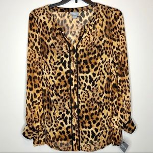 Liz Claiborne Signature animal print 1X
